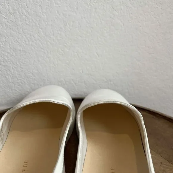 Jenni Kayne White Canvas Slip-On Slider Sneaker Shoes Women's 41 11 Run Small